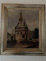 Schilderij van Hoofdtoren in Hoorn, Antiek en Kunst, Kunst | Schilderijen | Klassiek, Ophalen of Verzenden