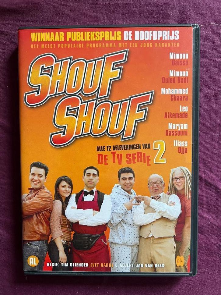 Shouf Shouf Serie 2 - 12afleveringen 2DVD set, Cd's en Dvd's, Dvd's | Tv en Series, Zo goed als nieuw, Komedie, Alle leeftijden