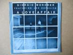 s3368 giorgio moroder / joe esposito - a love affair, Ophalen, Gebruikt, Overige genres, 7 inch
