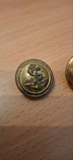 Oude Uniformknoop Marine met Anker, Verzamelen, Militaria | Algemeen, Ophalen of Verzenden