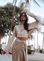 Moost wanted Lauren cropped hoodie maat M, Kleding | Dames, Tops, Maat 38/40 (M), Verzenden, Beige, Nieuw
