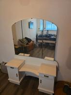 Leuke jaren 50 kaptafel, Huis en Inrichting, Tafels | Kaptafels, Ophalen, Zo goed als nieuw, Hout, Minder dan 100 cm