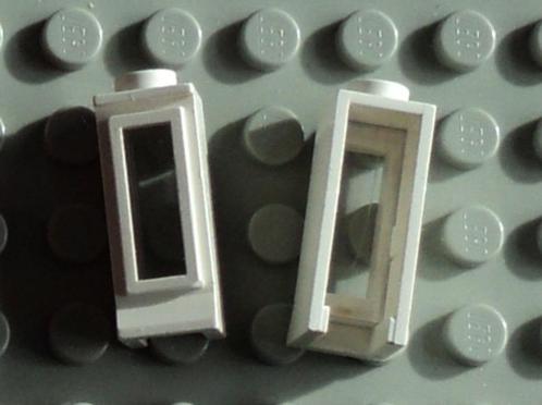 29bc01 (3) 2x wit Window 1 x 1 x 2 (old type) with Extended, Kinderen en Baby's, Speelgoed | Duplo en Lego, Gebruikt, Ophalen of Verzenden