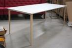 Eettafel MALMO Pedrali Design wit hout Scandinavisch Deens