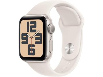 Apple Watch SE 2024 40mm Starlight S/M zgan incl. doos/lader beschikbaar voor biedingen
