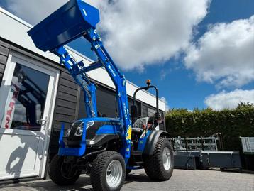 Solis Nieuwe 22 pk compact tractor met voorlader op brede ga beschikbaar voor biedingen