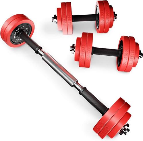 Sportstech Germany - AH300 haltertet, Sport en Fitness, Fitnessmaterialen, Zo goed als nieuw, Halterset, Armen, Benen, Buik, Rug