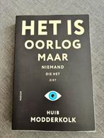 Huib Modderkolk - Het is oorlog maar niemand die het ziet, Ophalen of Verzenden, Zo goed als nieuw, Huib Modderkolk