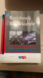 Basisboek bouwkunde 4e druk, Boeken, Techniek, Ophalen of Verzenden, Zo goed als nieuw