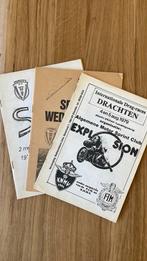 3 Programmaboekjes sprintraces motoren 1976, 1978, 1979., Ophalen of Verzenden, Gelezen