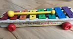 Vintage regenboog Fisher-Price xylofoon, Kinderen en Baby's, Speelgoed | Fisher-Price, Ophalen of Verzenden, Gebruikt, Duw- of Trekspeelgoed
