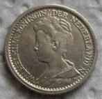 Nederland 25 cent 1914. ( 13 ), Zilver, Koningin Wilhelmina, Losse munt, 25 cent