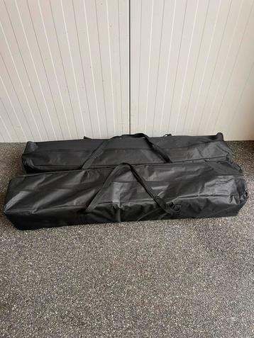 Partytent 3x3 M (2x) | 2x2 M (1x) – NIEUW in tas beschikbaar voor biedingen