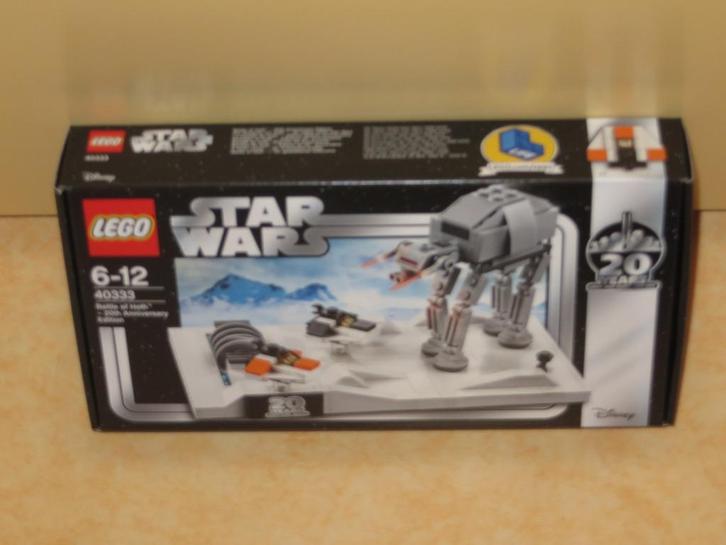 LEGO 40333 Star Wars Battle of Hoth 20th Anniversary Edititi, Kinderen en Baby's, Speelgoed | Duplo en Lego, Nieuw, Lego, Complete set