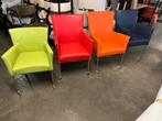 4 stuks eetkamer stoelen vergader stoelen nieuw met wieltjes, Huis en Inrichting, Stoelen, Ophalen, Overige kleuren, Nieuw, Metaal