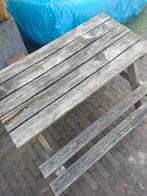 Kinder picknicktafel, Gebruikt, Rechthoekig, Hout, Ophalen