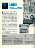 Autokampioen dubbeltest Lada 1200 en 1300 1976, Ophalen of Verzenden, Gelezen, Overige merken