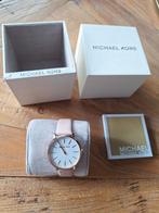 Michael Kors Horloge NIEUW met leren band, Leer, Staal, Polshorloge, Nieuw
