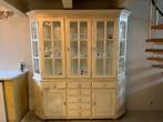 Vitrinekast / Buffetkast groot Landelijk (prijs verlaagd), Huis en Inrichting, Kasten | Buffetkasten, Ophalen, Gebruikt, 200 cm of meer