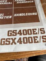 Suzuki 400 originele gebruikershandleiding, Motoren, Handleidingen en Instructieboekjes, Ophalen of Verzenden, Suzuki