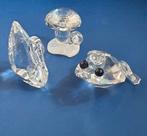 Swarovski kikker, paddestoel en zwaan zonder doos, Ophalen of Verzenden, Zo goed als nieuw, Figuurtje