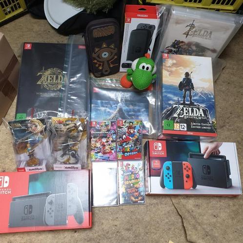 The Legend of Zelda Switch collectie, Spelcomputers en Games, Games | Nintendo Switch, Zo goed als nieuw, Avontuur en Actie, 1 speler