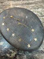 18K Gouden Sterretjes Armband, Sieraden, Tassen en Uiterlijk, Armbanden, Ophalen of Verzenden, Nieuw, Goud, Met bedels of kralen
