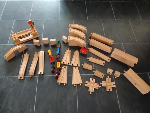 Brio Houten treinset, Kinderen en Baby's, Speelgoed | Houten speelgoed, Gebruikt, Overige typen, Ophalen of Verzenden