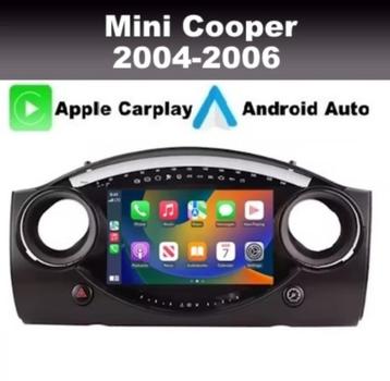 Mini Cooper 2004-2006 radio navigatie apple carplay dab wifi beschikbaar voor biedingen
