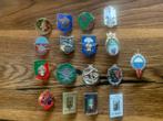 17 emblemen Franse Vreemdelingenlegioen, Verzamelen, Verzenden, Landmacht, Overige gebieden, Embleem of Badge