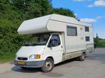 Te Koop: Ruime Ford Rimor gezinscamper 5-7p - Gebruiksklaar, Caravans en Kamperen, Campers, Alkoof, Ringverwarming, Ford, Treinzit