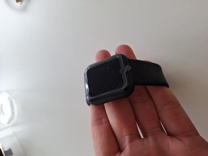 Smartwatch NIEUW, Sieraden, Tassen en Uiterlijk, Smartwatches, Nieuw, Zwart, Hartslag, Stappen, Ophalen of Verzenden