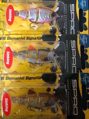 3x Nieuwe BBZ-1 Shad swimbat - Baars/Snoek beschikbaar voor biedingen