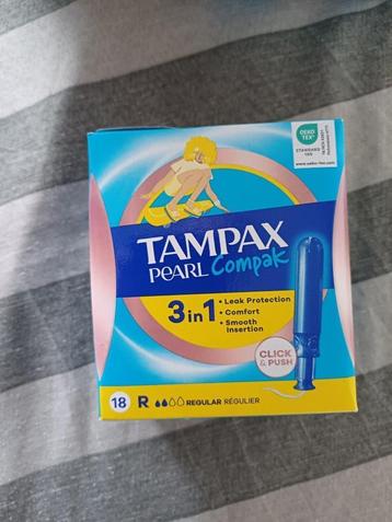 Tampax pearl compak 3 in 1 regular ( R ) beschikbaar voor biedingen
