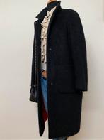 BEAUMONT zwarte mantel met wol/mohair 38, Ophalen of Verzenden, Zo goed als nieuw, Maat 38/40 (M), Zwart