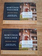 Korting vouchers sauna., Tickets en Kaartjes, Kortingen en Cadeaubonnen, Kortingsbon, Spa of Sauna