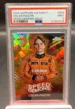 Oscar Piastri Topps F1 Sapphire /50 Speed Demons PSA 9, Ophalen of Verzenden, Nieuw
