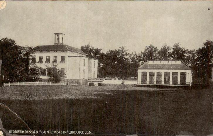 Riddershofstad Breukelen, Verzamelen, Ansichtkaarten | Nederland, Gelopen, Utrecht, Voor 1920, Ophalen of Verzenden