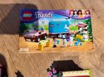 Lego Friends 3186 & 3189 Paardentrailer en Manege, Ophalen of Verzenden, Gebruikt, Complete set, Lego