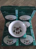 AH Wedgwood Kerstservies Compoteschaaltjes (7), Ophalen of Verzenden, Zo goed als nieuw