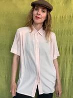 Vintage blouse - zalm roze - 40/L/large, Kleding | Dames, Blouses en Tunieken, Vintage, Ophalen of Verzenden, Gedragen, Maat 38/40 (M)