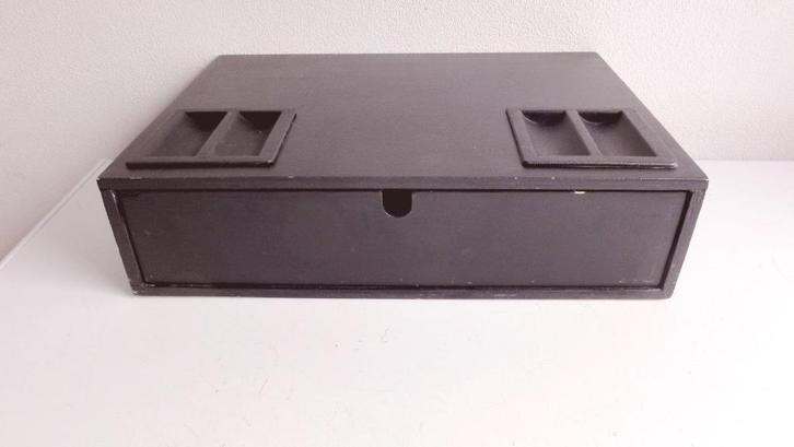 Kistje, doos met lade erin en vakken apart model, Antiek en Kunst, Curiosa en Brocante, Ophalen of Verzenden