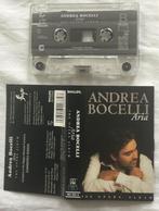 Andrea Bocelli-Aria Opera Album MC, Cd's en Dvd's, Cassettebandjes, Gebruikt, Klassiek, 1 bandje, Ophalen of Verzenden