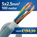 DRAKA YMvK 5x2.5mm² 100 meter voor €194,99, Ophalen of Verzenden, Nieuw, Kabel of Snoer