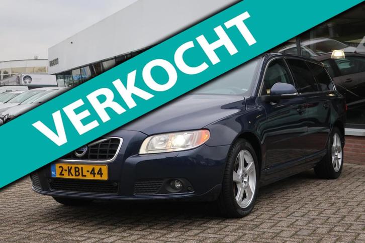 Volvo V70 2.0 D4 Nordic 1e EIG_ADAP-CRUIS_BLIZ_PDC V+A_NAP., Auto's, Volvo, Bedrijf, Te koop, V70, ABS, Adaptive Cruise Control
