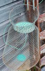 Frans ijzeren visnet /leefnet, Antiek en Kunst, Curiosa en Brocante, Ophalen of Verzenden