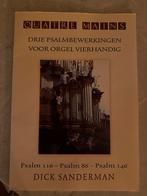 Orgel Vierhandig - Dick Sanderman, Muziek en Instrumenten, Bladmuziek, Orgel, Klassiek, Ophalen of Verzenden, Zo goed als nieuw