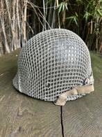 us helm ww2, Verzamelen, Militaria | Tweede Wereldoorlog, Ophalen of Verzenden, Landmacht, Amerika, Helm of Baret