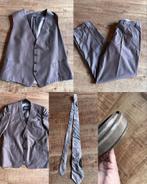 Stijlvol Trouwpak - Famosi Maat 54, Ophalen of Verzenden, Zo goed als nieuw, Maat 52/54 (L), Grijs