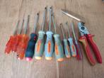 Schroevendraaiers set + 1000V kniptang, Ophalen of Verzenden, Gebruikt